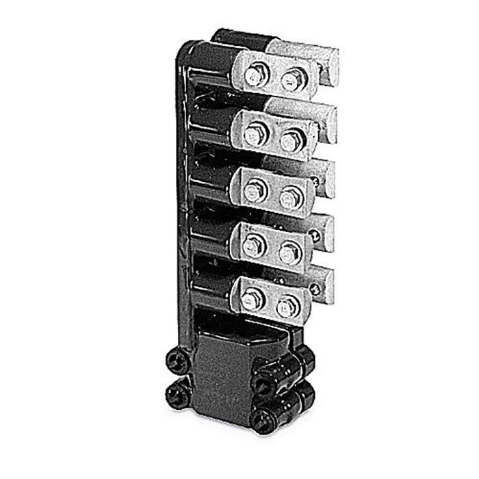 HOMAC. CONECTADOR DERIVADOR HORIZONTAL P/TRANSF CON PERNO DE 3&quot;